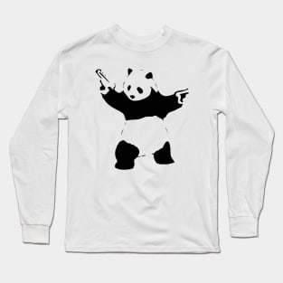 pandas tencil Long Sleeve T-Shirt